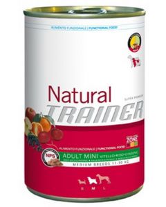 TRAINER NATURAL Adult Medium beef, Rice and Ginseng 400g