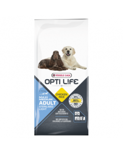 Opti Life: Niskokalorična hrana za pse Medium/Maxi Sterilised/Light, 12.5 kg
