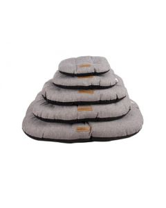 OLERON ovalni jastuk - svetlo sivi