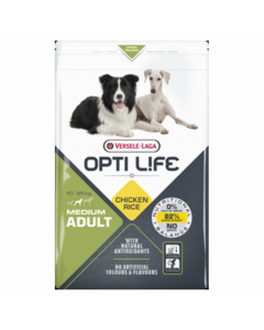 Opti Life: Hrana za odrasle pse srednjih rasa Medium Adult