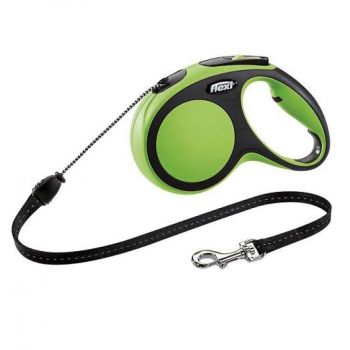 Flexi: Povodac New Comfort Cord Green