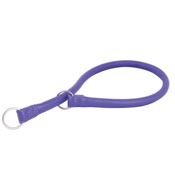 Collar: Kožna davilica Glamour Style, ljubičasta