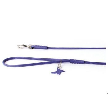 Collar: Kožni povodac Glamour Style, ljubičasti