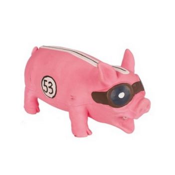 GILMORE PRASE igračka od lateksa, zvuk, žuta i roze