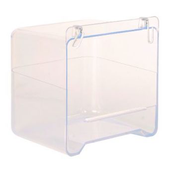 Kućica za kupanje, transparentna, 14 x 14 x 15 cm