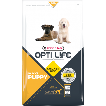Opti Life: Hrana za štence velikih rasa Maxi Puppy, 12.5 kg