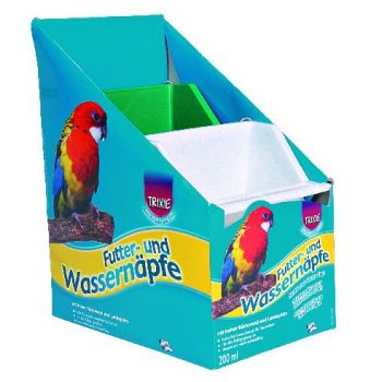 12 visećih posudica za kaveze, 11.5 x 9 cm