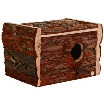 Kućica za ptice, drvena, 21x12.5x13cm