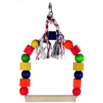 Ljuljaška sa šarenim kockicama, 20.5 x 29 cm