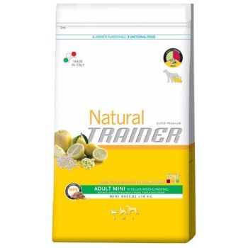  Trainer Natural Adult Mini Govedina, Pirinač & Ginseng