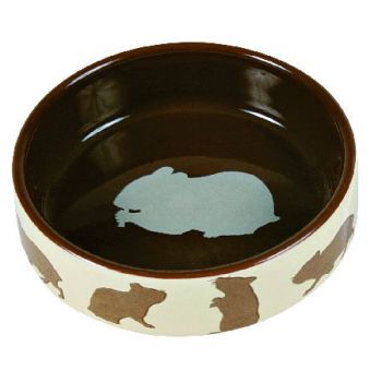 Činija za hrčka, keramika sa motivom 80ml/8cm