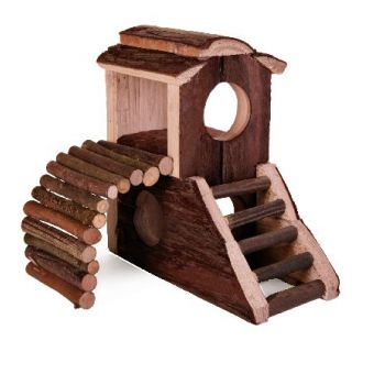 Dvorac za igru, drvo 17x17x10cm