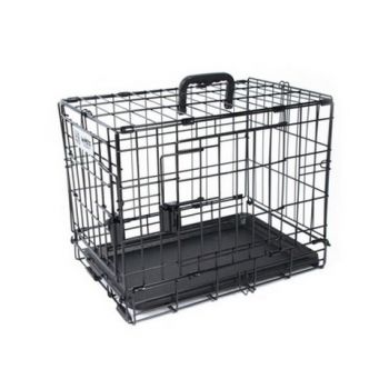 VOYAGER Žičani kavez XL crna 106.5x71x76 cm