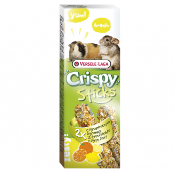 Crispy: Poslastica sa narandžom i limunom Sticks, 110 gr