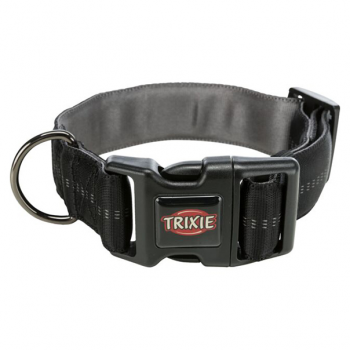 Trixie: Softline Elegance široka ogrlica crna M-L