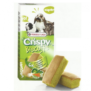 Crispy: Keksići sa povrćem za male glodare Biscuits, 70 gr