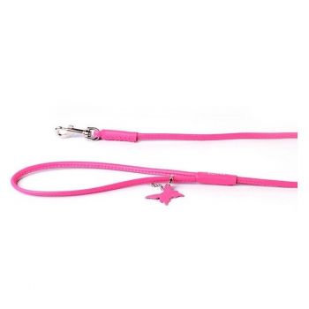 Collar: Kožni povodac Glamour Style, roze