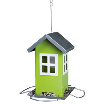 Trixie: Metalna hranilica u obliku kućice