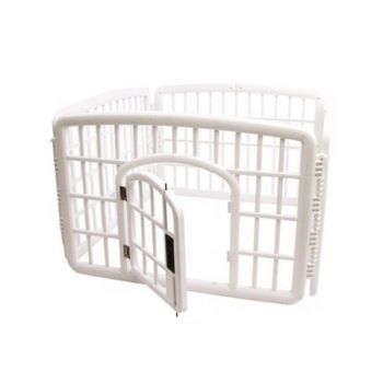 Alaska - sklopiva ogradica za štence sa vratima 94x94x60cm