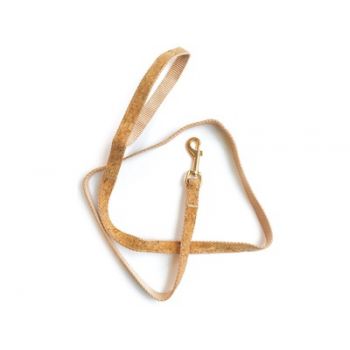 Povodac Cork - svetlo braon, 121cm