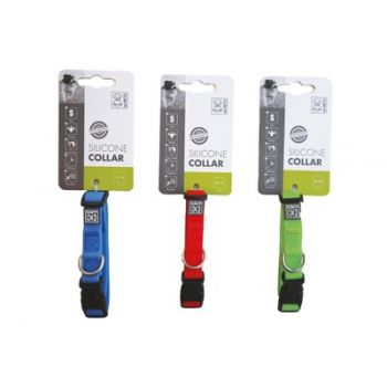 Silikonska ogrlica za pse, plava