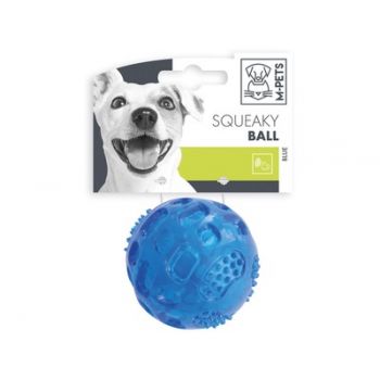 SQUEAKY LOPTA Plava - Ø 6.3 cm