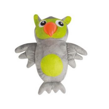 WILLIAM sova plišana igračka sa zvukom 36x33x14cm