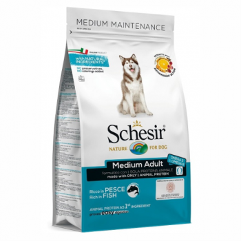 Schesir: Hrana za odrasle pse srednjih rasa Medium Adult, riba