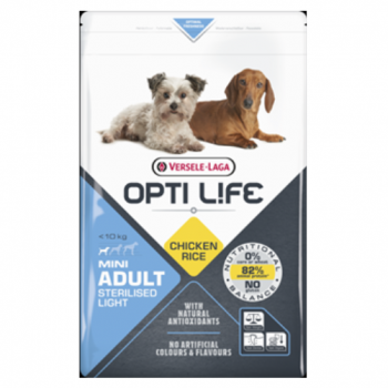 Opti Life: Niskokalorična hrana za male pse Mini Sterilised/Light