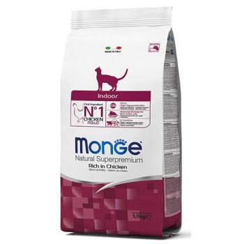 Monge: Hrana za mačke Natural Indoor, Piletina