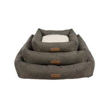 OLERON korpa krevet - tamno siva