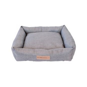 OLERON korpa krevet - svetlo siva