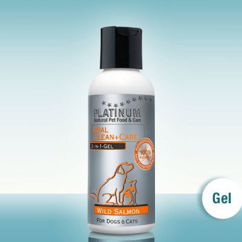 Platinum: Gel za uklanjanje kamenca sa ukusom lososa Oral Clean&Care Classic, 120 ml