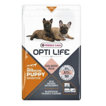 Opti Life: Hrana za osetljive štence Puppy Sensitive All Breeds