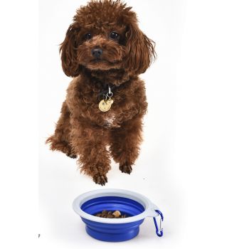 Sklopiva činija za pse silikonska