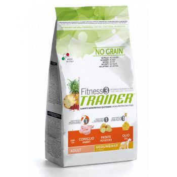 Trainer Fitness 3: Hrana za odrasle pse srednjih i velikih rasa Adult Medium/Maxi, Zečetina i Krompir, 12.5 kg	