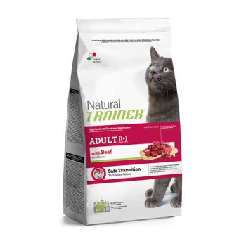 Trainer: Hrana za odrasle mačke Natural Adult, Govedina