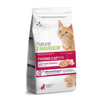 Trainer: Hrana za mlade mačke Natural Young Cat, Piletina