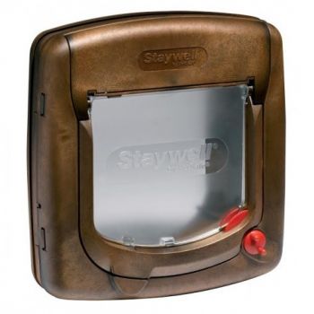 Vrata za mačke sa texturom drveta