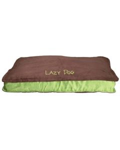 Lazy Dog jastuk, 60x40cm, braon-zeleni