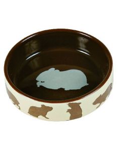 Činija za hrčka, keramika sa motivom 80ml/8cm