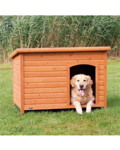 Trixie: Drvena kućica za pse sa ravnim krovom Natura L