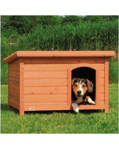 Trixie: Drvena kućica za pse sa ravnim krovom Natura S-M