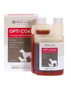 Oropharma: Lososovo ulje Opti Coat, 250 ml